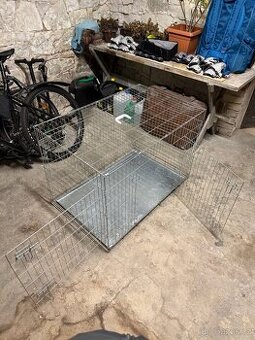 Klec pro psa 110x70x70cm - skládací