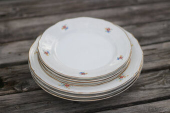 Italský porcelán Fontebasso Treviso - talíře