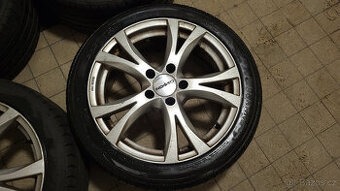 Letní ALU kola 17" 5x112, sada, levně, Mercedes, VW, Škoda