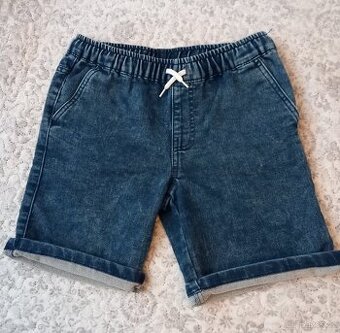Chlapecké džínové kraťasy, vel. 146