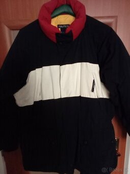 Pánská kvalitní péřová bunda Nautica XL,