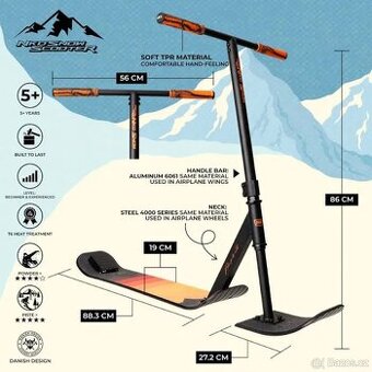 Freestyle Snowscoot snow koloběžka