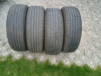 Prodám letní sadu pneu Continental 215/60 r17