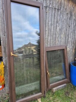 Balkonové dveře + okno