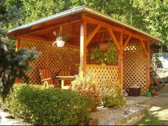 Zahradní pergola 3×4 m – možnost úprav