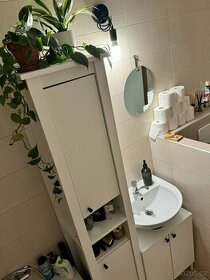 Vysoká koupelnová skříňka Stockholm LIVARNO 2 měsíce stará
