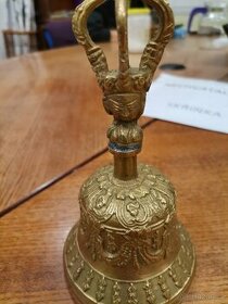 Mosazný Tibetský zvonek - 1
