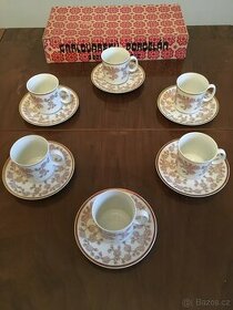 Karlovarský čajový set, nepoužitý, orig. balení, Loučky