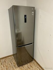 Chladnička s mrazničkou NoFrost LG GBB61PZHMN stříbrná