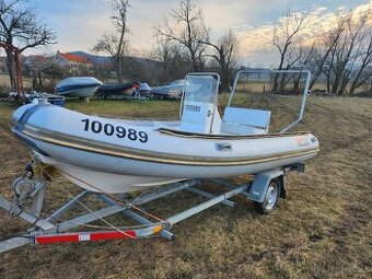 Rib člun Valliant 450, 5-60 hp motor, vlek