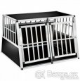 Přepravní box,klec pro psa104x90x71cm 2xšikmý75"transportní