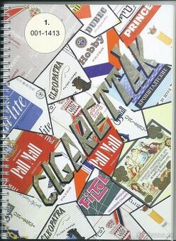 Katalog starých cigaret (156 stran) 2ks - 1
