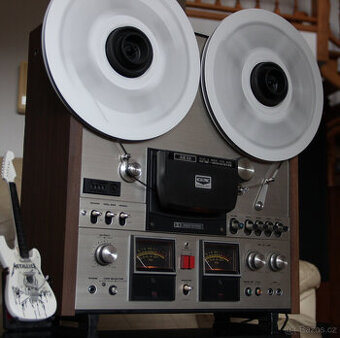 ♫ Kotoučový magnetofon Akai GX-600 DB v pěkném stREZERVOVÁNO
