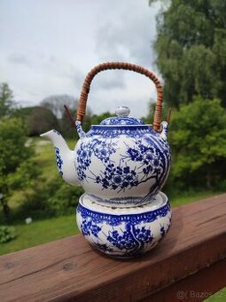 Čajová konvička s ohřívačem – Made in Japan
