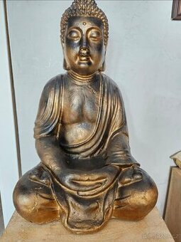 Buddha - velký, střední, malý, dřevěná koule