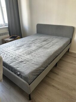 Postel IKEA 140x200 + matrace