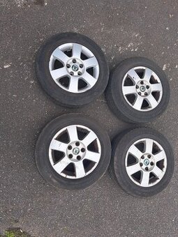 SADA ALU kola disky + letní pneu 195/65 R15 95H