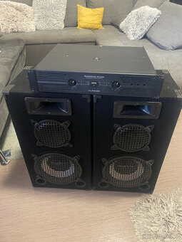 American Audio VLP600 zesilovač + reproduktory