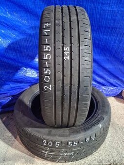 Letní pneu 205/55 R17 Continental 2Ks