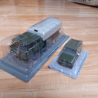TATRA813 8×8+UAZpremiovy model-kultovní nákladáky deagostiny - 1
