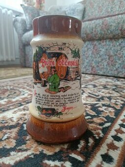Keramický korbel na pivo „Pivní otčenáš“