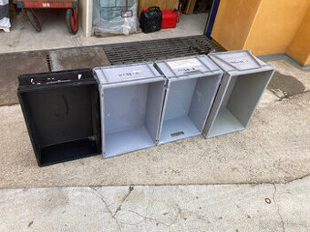 Přepravky plastové, boxy ukládací za 150 kč