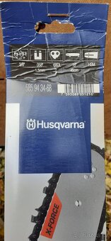 Nové pilové řetězy a vodící lišty Husqvarna