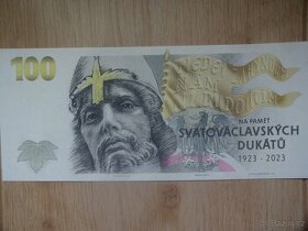 Pamětní bankovka Svatý Václav