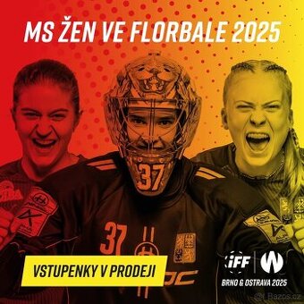 Vstupenky na Mistrovství světa žen ve Florbale 2025