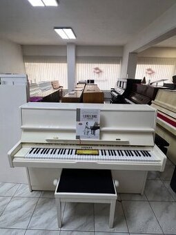 Bílé piano Hohner se zárukou 5 let, doprava zdarma.