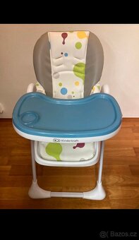 Dětská jídelní židlička Kinderkraft YUMMY