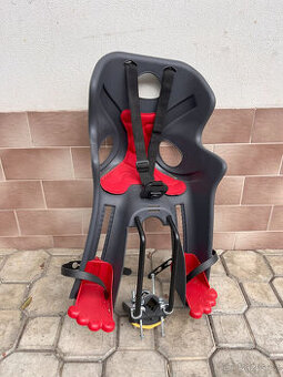 Cyklosedačka Bellelli RABBIT FIX šedo-červená