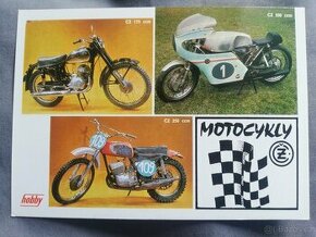 Pohlednice HOBBY, TATRA, motocykly ČZ, poptávám tuto