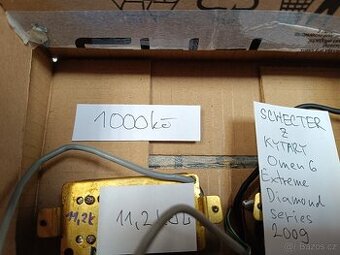 Snímače na el.kytaru Schecter