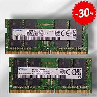 Paměť RAM 32GB DDR4 SO-DIMM