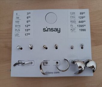 NOVÁ sada náušnic náušnice za všechny 30,- Kč