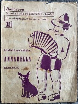 Noty: Boháčova sbírka pro harmoniku 35 - Annabella