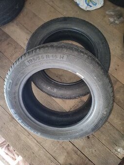 2x letní pneu 195/55 R15