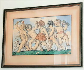 Obraz Marie Fischerová Kvěchová, Ježíš Kristus na kříži