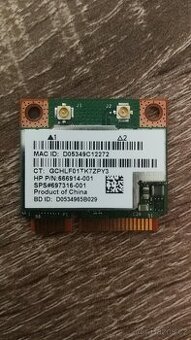 HP WiFi karta 666914-001