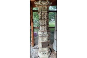 Kachlová kamna, starozitná