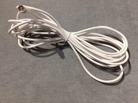 Anténní kabel 5m bílý