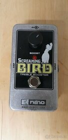 treble booster ehx screaming bird