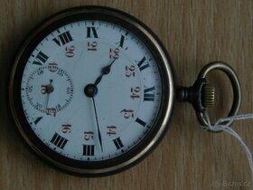 Historické kapesní sběratelské brynýrované hodinky - 1