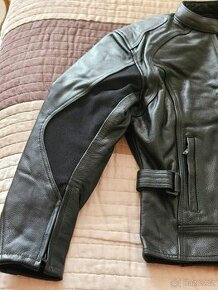 Dámská kožená bunda na motorku - 1