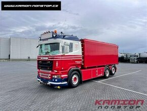 Scania R 730 V8 6x2 SKLÁPĚČ full air TOP STAV