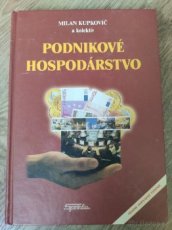 Kniha Podnikové hospodárstvo, Milan Kupkovič