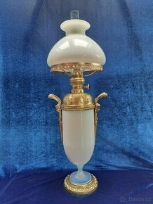 Lampa z kostního skla Napoleon 3