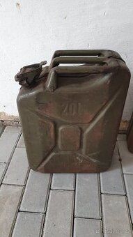 Plechové kanystry 10l,20l