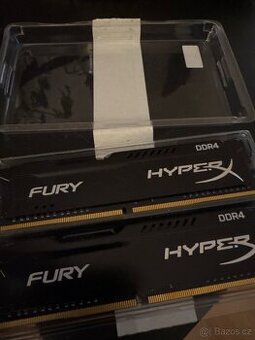 Paměť RAM DDR4 HyperX Fůry 8GB